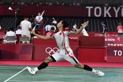 Jojo Susah Payah ke Perempat Final Bulu Tangkis Olimpiade Tokyo 2020