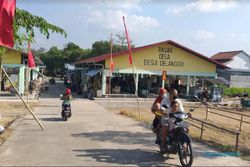 Lancar Jaya, 297 Pedagang Trotoar Lapangan Merdeka Akhirnya Pindah ke Pasar Desa Delanggu Klaten