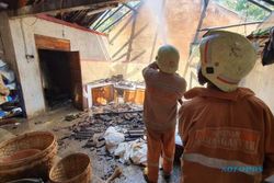 Lupa Matikan Kompor Picu Kebakaran Dapur Rumah di Mojogedang Karanganyar