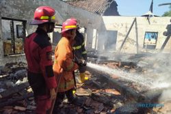Rumah Polisi Berpangkat AKP Di Kedungjambal Sukoharjo Ludes Terbakar, Kerugian Capai Rp2 Miliar