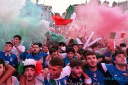 Diperlakukan Khusus, 1.000 Suporter Italia Boleh Hadiri Final Euro 2020
