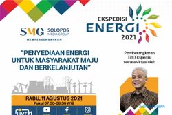 Nantikan Besok, Pemberangkatan Tim Ekspedisi Energi 2021 Digelar Virtual