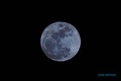 Fenomena Blue Moon di Langit Soloraya
