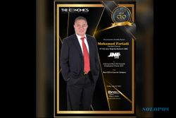 Bos JNE M. Feriadi Soeprapto Dinobatkan Sebagai Best CEO Award 2021