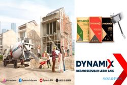 Dynamix Hadirkan Tiga  Pilihan Produk Semen Sesuai Kebutuhan