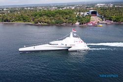 Inilah Wujud KRI Golok-688 Kapal Perang Buatan Indonesia