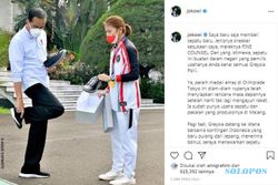 Diam-Diam Greysia Polii Bikin Sepatu Sneakers Lantas Dibeli ke Jokowi, Ini Mereknya Lur
