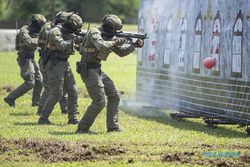 FOTO : Latihan Pasukan Elit Korps Marinir TNI AL
