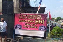 Tak Kuat Bayar Angsuran Bank, Bagong Besole Obral Sound System di Pinggir Jalan Solo-Jogja