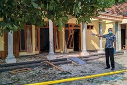 Balon Udara Meledak di Ponorogo Rusak 3 Rumah & 1 Sekolah, Polisi Buru pelaku