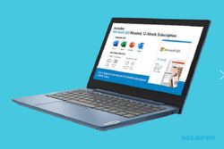 Spesifikasi Lenovo Ideapad 1, Laptop Harga Pelajar dengan Teknologi Anti Glare