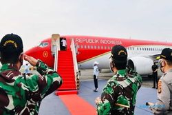 Kali Pertama, Jokowi Gunakan Pesawat Kepresidenan Seusai Dicat Merah