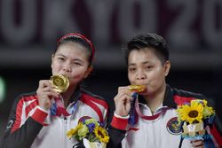Medali Emas Greysia Polii dari Olimpiade Tokyo 2020 Ternyata Plastik