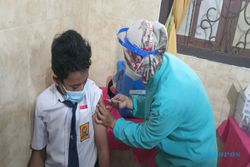 Vaksinasi Pelajar Tahap 1 di Karanganyar Ditarget Rampung Akhir September
