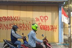 Pelaku Vandalisme di Kota Solo Diburu Polisi, Tapi Tak Akan Dihukum