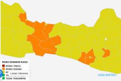 Semua Daerah di Soloraya Sudah Zona Kuning, Kecuali Satu Ini