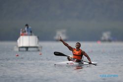 Final Dayung Nomor Kayak 1.000 Meter, Riau Raih Emas Pertama PON Papua
