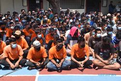 Doa Bersama Warga Binaan Rutan Serang untuk Korban Kebakaran Lapas Tangerang