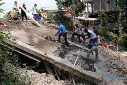 Bencana Tanah Longsor di Temanggung, Satu Rumah Ambruk