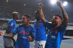Hasil Pekan ke-6 Liga Italia & Klasemen: Napoli Memimpin