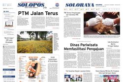 Solopos Hari Ini: PTM Jalan Terus, Dalang Mengamen Menjemput Rezeki