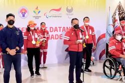 Bawa 2 Emas, 3 Perak, 4 Perunggu Paralimpiade Tokyo 2020, Kontingen Indonesia Tiba di Tanah Air