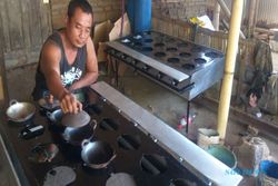 Kompor Serabi Produksi Lulusan SMP di Karangdowo Klaten Ini Laris Manis