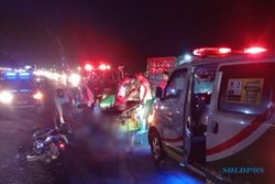 Polisi Ungkap Kronologi Kecelakaan Maut Tewaskan Pasutri di Jalan Solo-Sragen
