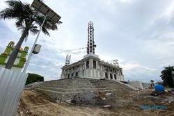 Pembangunan Sudah 60%, Ini Penampakan Masjid Agung Karanganyar