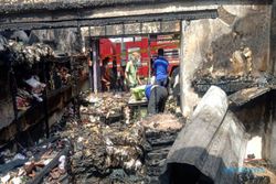 Brankas Berisi Rp300 Juta Selamat dari Kebakaran Pasar Janglot Sragen