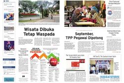 Solopos Hari Ini: Wisata Dibuka Tetap Waspada