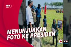 Viral, Video Warga Berlari ke Jokowi Berbuah Amplop Putih