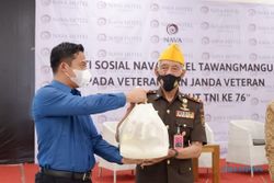 HUT TNI, Nava Hotel Berbagi Dengan Veteran dan Janda Veteran