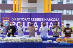 Polda Riau Tangkap 7 Pelaku Penyelundupan 87 Kg Narkoba Jenis Sabu