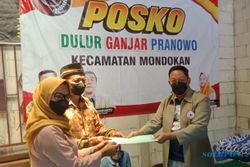 Sukarelawan Ganjar Pranowo Dirikan Posko di 2 Kecamatan di Sragen