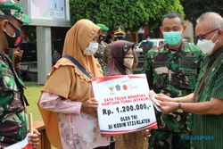 Cair Lur, 6.500 PKL dan Pedagang Warung di Klaten Dibantu Rp1,2 Juta