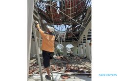 Terungkap, Ini Penyebab Atap Serambi Masjid Nguter Sukoharjo Ambruk