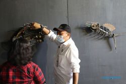 Peringati Sumpah Pemuda, 93 Karya Barang Bekas Dipajang di Art Klat