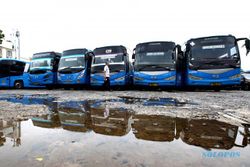 Merugi, Begini Kondisi Bus Damri Bandung Berhenti Beroperasi