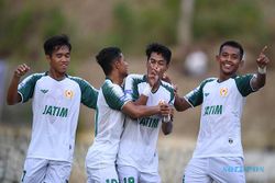 PON XX Papua: Tim Sepak Bola Jatim Menang Telak atas Jateng 3-0