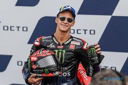 Jadi Juara Dunia Moto GP 2021, Quartararo: Rasanya Luar Biasa