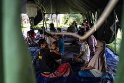 Gempa Swarm Salatiga-Ambarawa, Warga Bertahan di Tenda Pengungsian