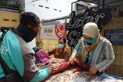 Rayakan Hari Batik, Pisalin & Jolijolan Kolaborasi Bagikan Batik Bekas