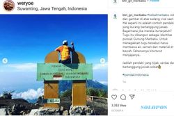 3 Pemanjat Tugu Triangulasi Terungkap, Dilarang Setahun Naik Merbabu