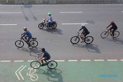 Pesepeda Diijinkan Melintasi Jalan Umum untuk Olahraga di Jakarta