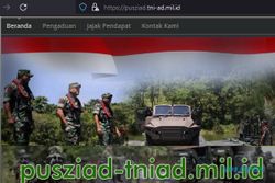 Situs TNI Dikabarkan Diretas, Kadispenad: Situs Resmi Aman!