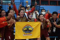 Tim Sepak Takraw Putri Jawa Tengah Sumbang Medali Emas PON XX Papua