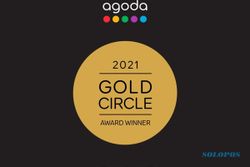 The Sunan Hotel Solo Sabet Gold Circle Award 2021 dari Agoda.com
