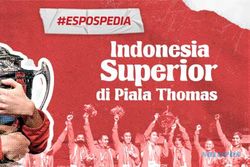 Indonesia Superior di Piala Thomas