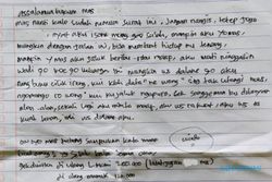 Gantung Diri, IRT di Giriwoyo Wonogiri Tinggalkan Surat, Ini Isinya